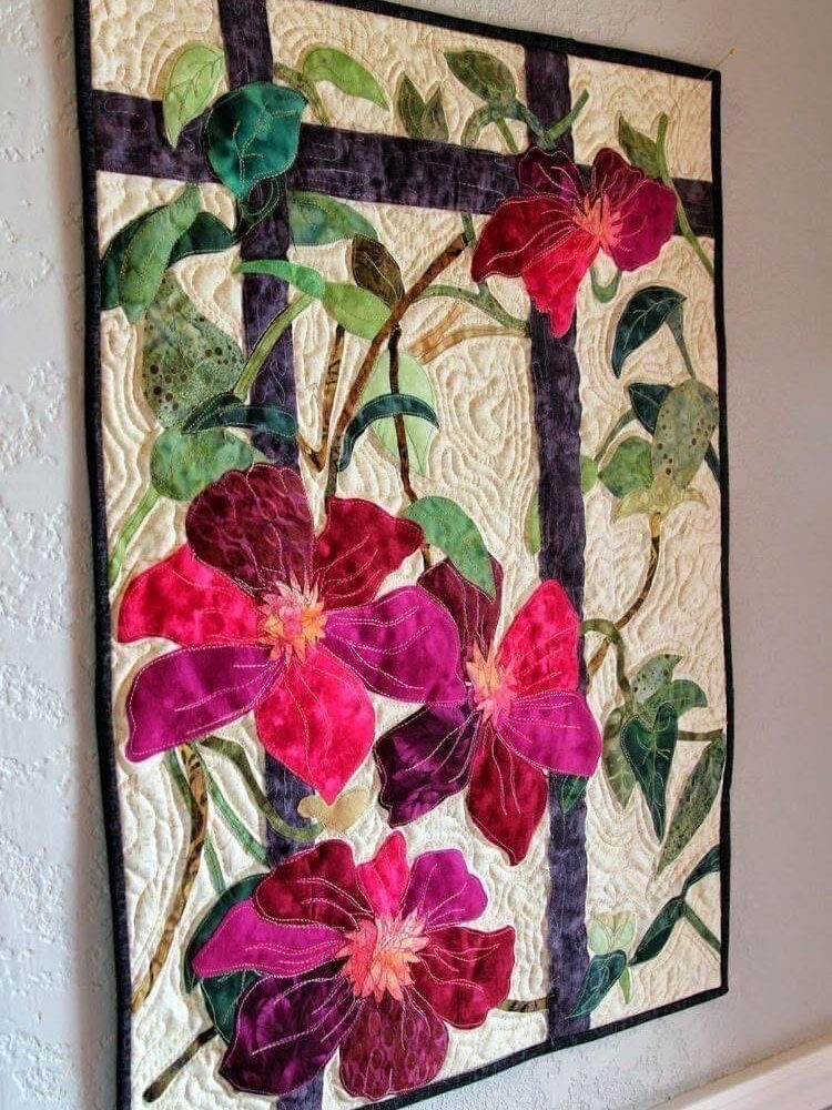 Clematis in Bloom (Printed Edition)